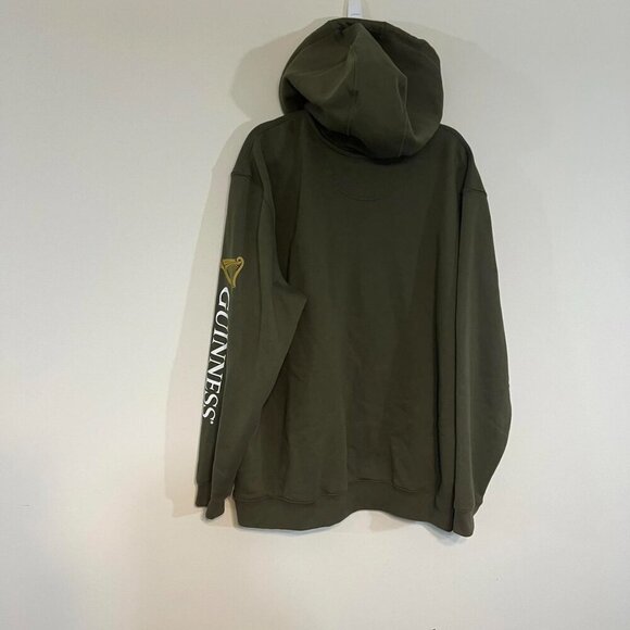 Carhartt x Guiness Full Zip Olive Green Hoodie XXL - Picture 4 of 6